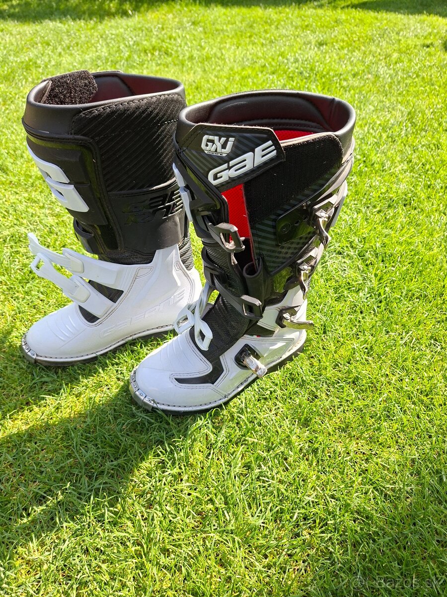 Čižmy GAERNE 2169-004 GXJ BLACK WHITE