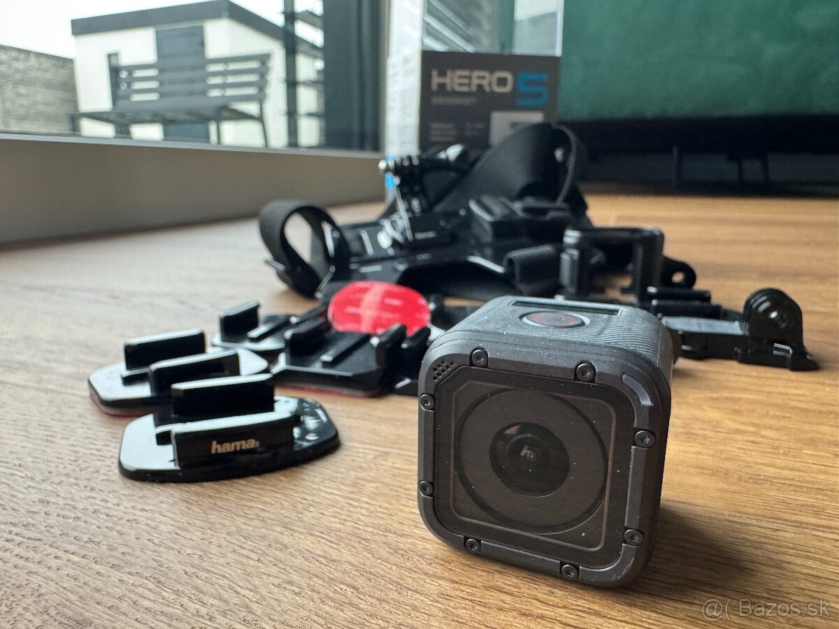Gopro Hero 5 Session + príslušenstvo