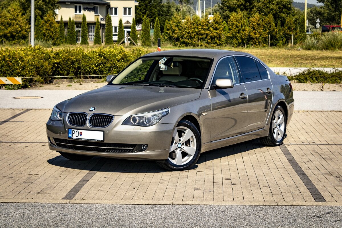 BMW 525xi A/T 160kW (kúpené v SR, koža, výnimočný stav)