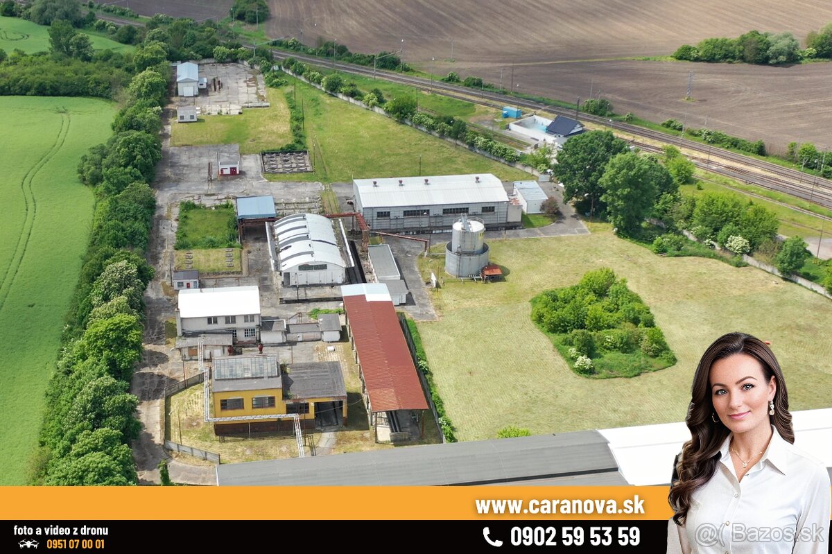 VÝRAZNÁ ZĽAVA - HOLÍČ: NA PREDAJ AREÁL - POZEMKY 35290m2