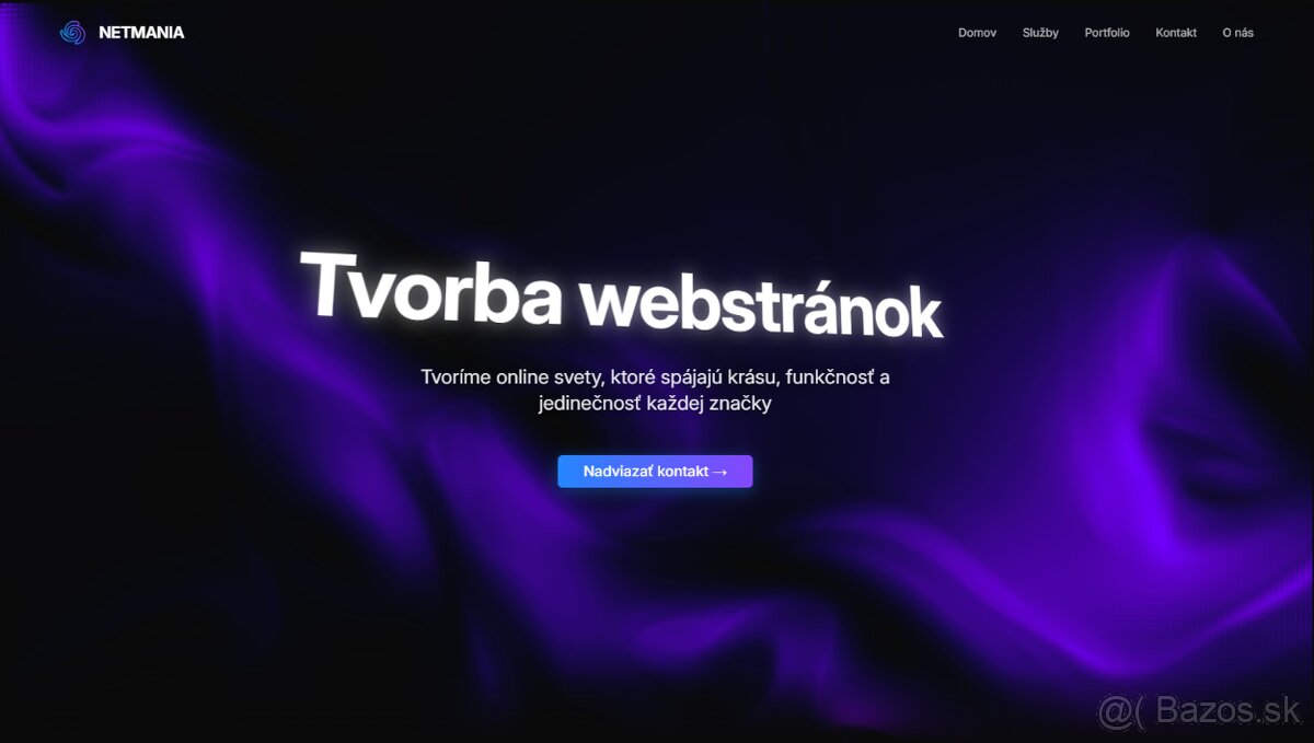 Webstránka / E-shop od študenta