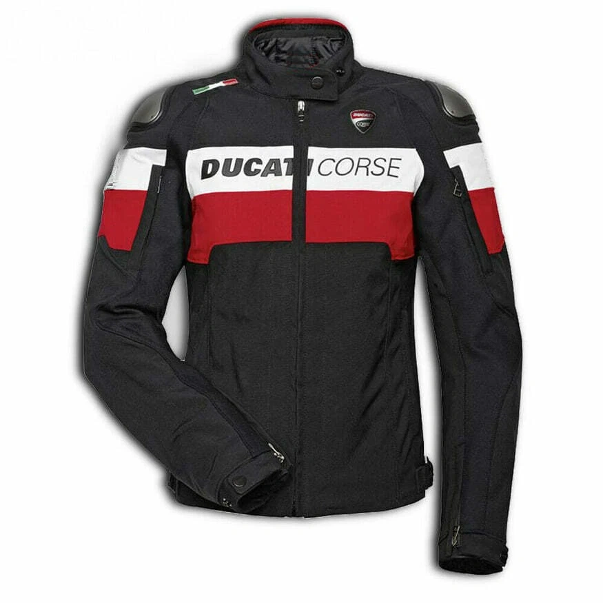 Moto Kožená Bunda Ducati Corse 2