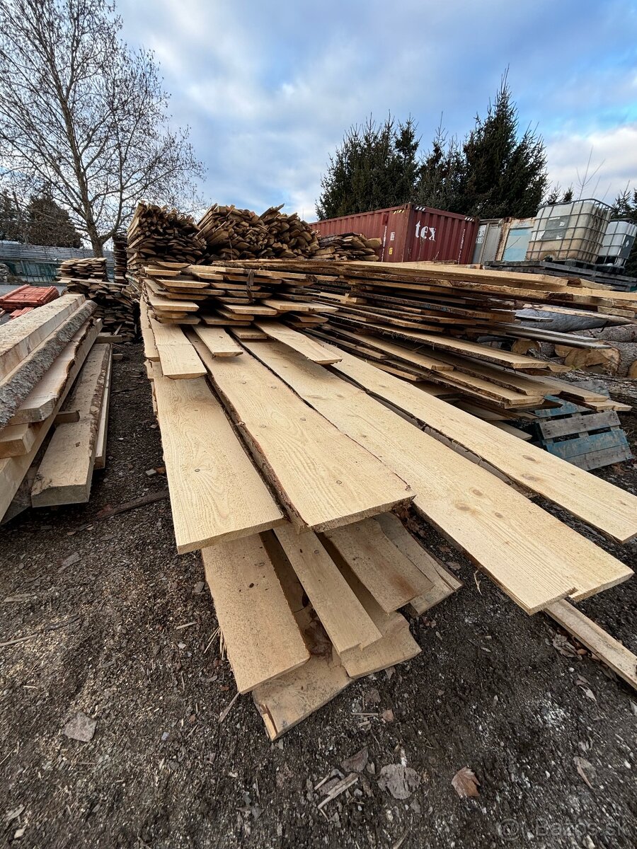 Neomietané smrekové dosky