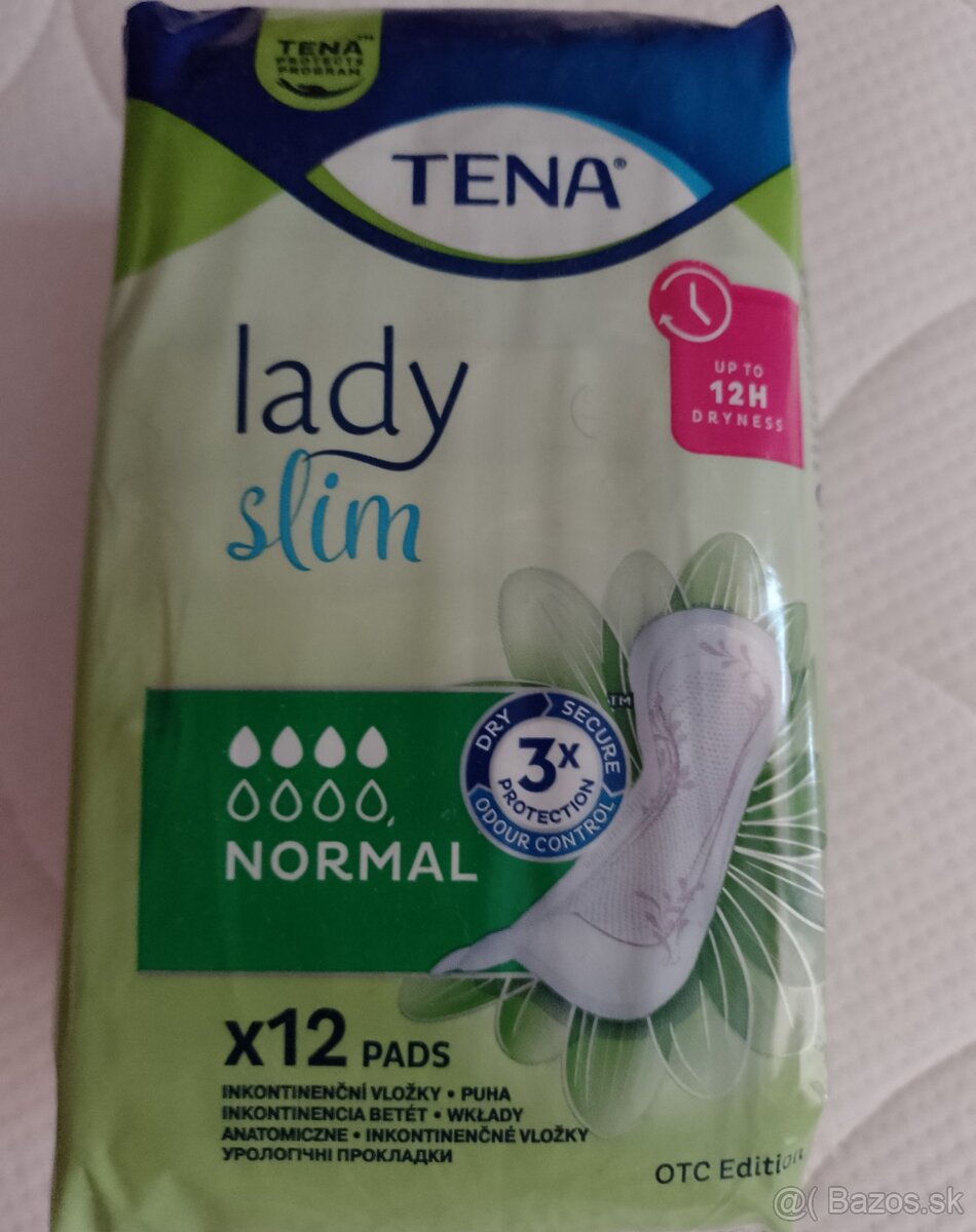 Inkontinenčné vložky Tena