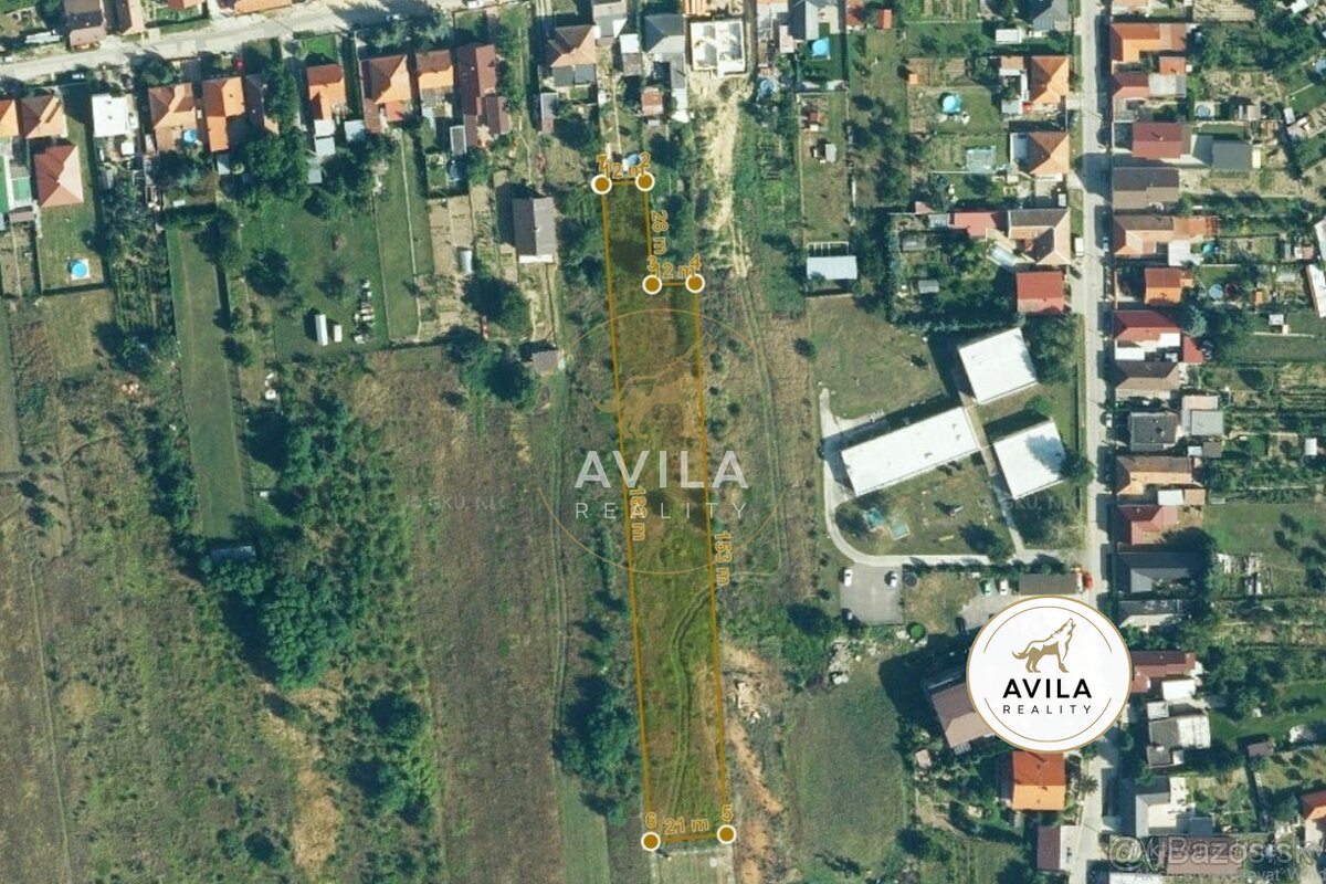 NA PREDAJ: stavebný pozemok 3792m2 - Šulekovo