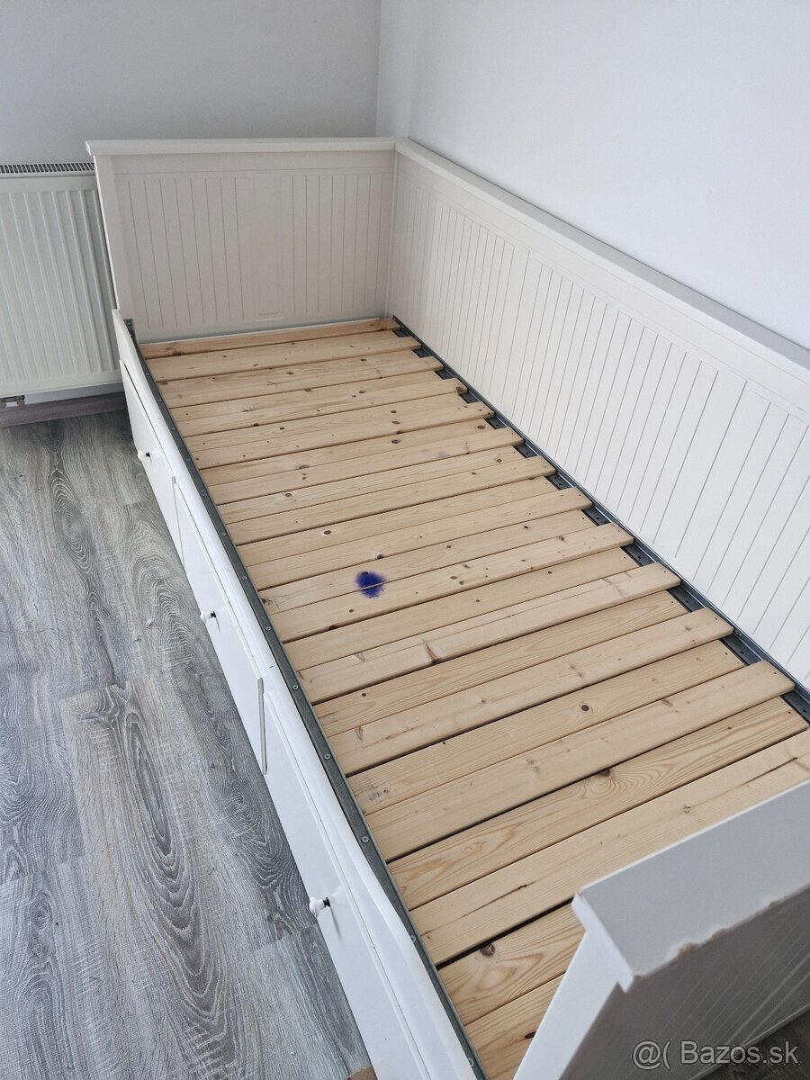 IKEA HEMNES rozkladacia posteľ + matrace ako možnosť