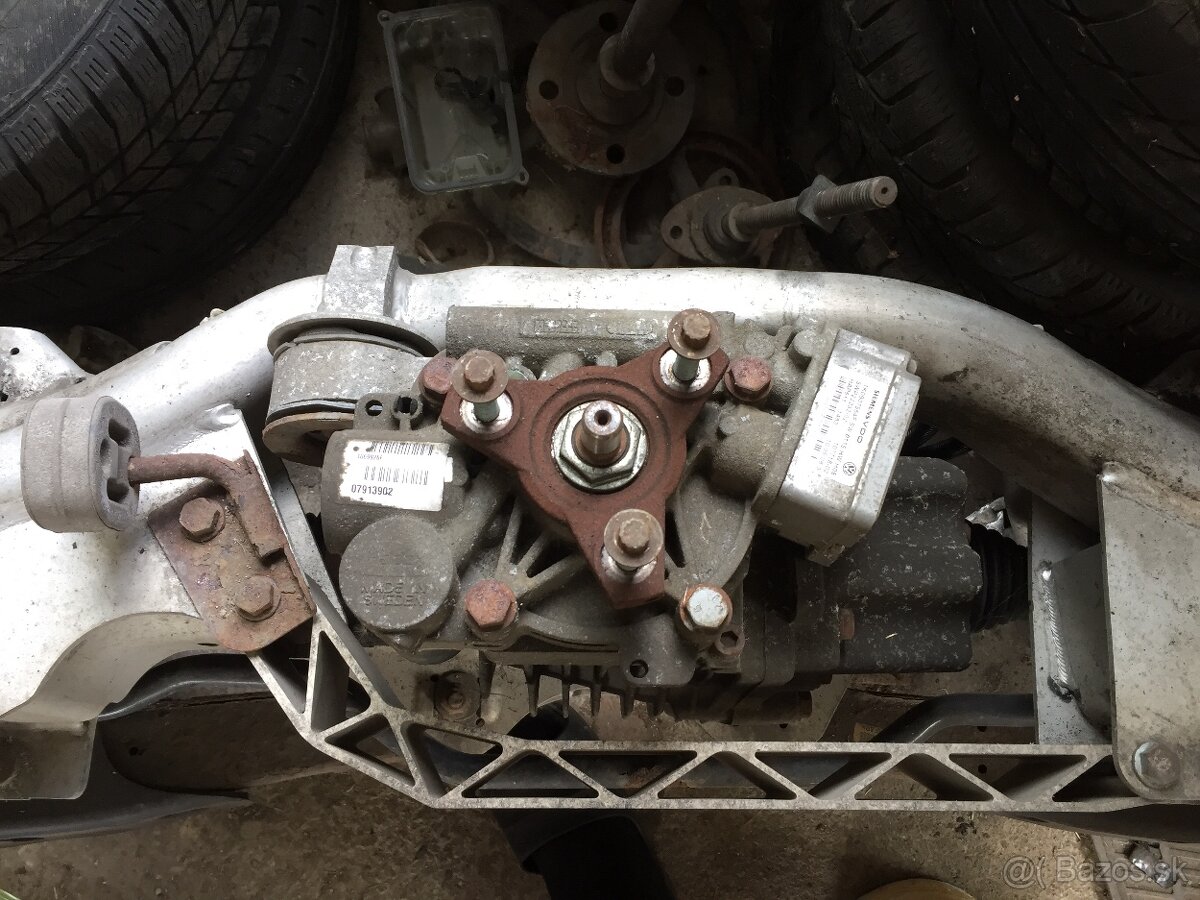 Haldex hvz, 2. generacia, zadny diferencial, radiaca jednotk