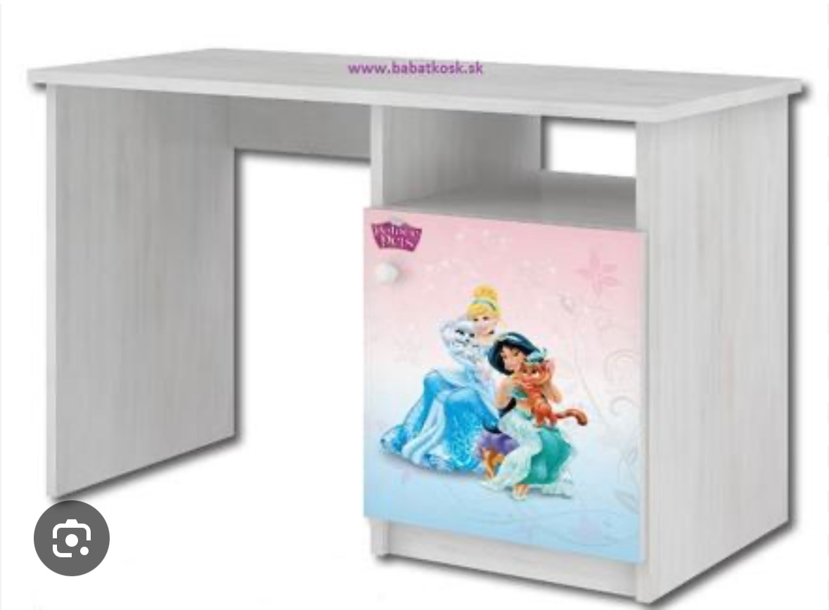 Detsky písací stol Disney princess