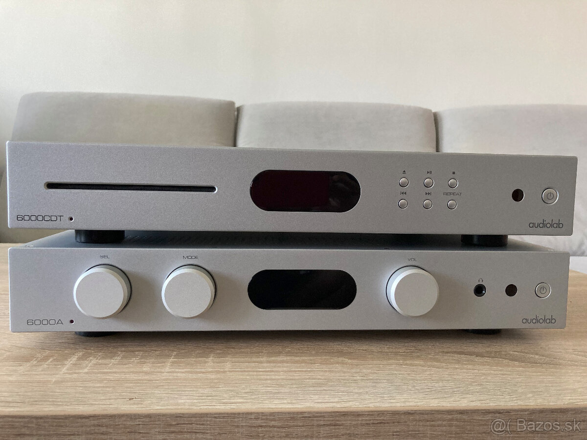 AUDIOLAB 6000A + AUDIOLAB 6000CDT