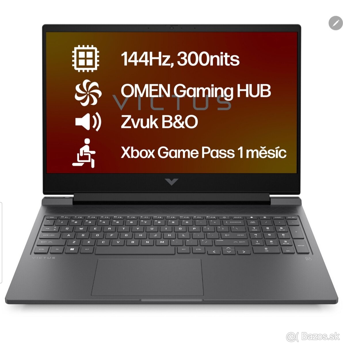 VICTUS by HP 16-r0902nc Mica Silver 32GB RAM NvidiaRTX 8GB