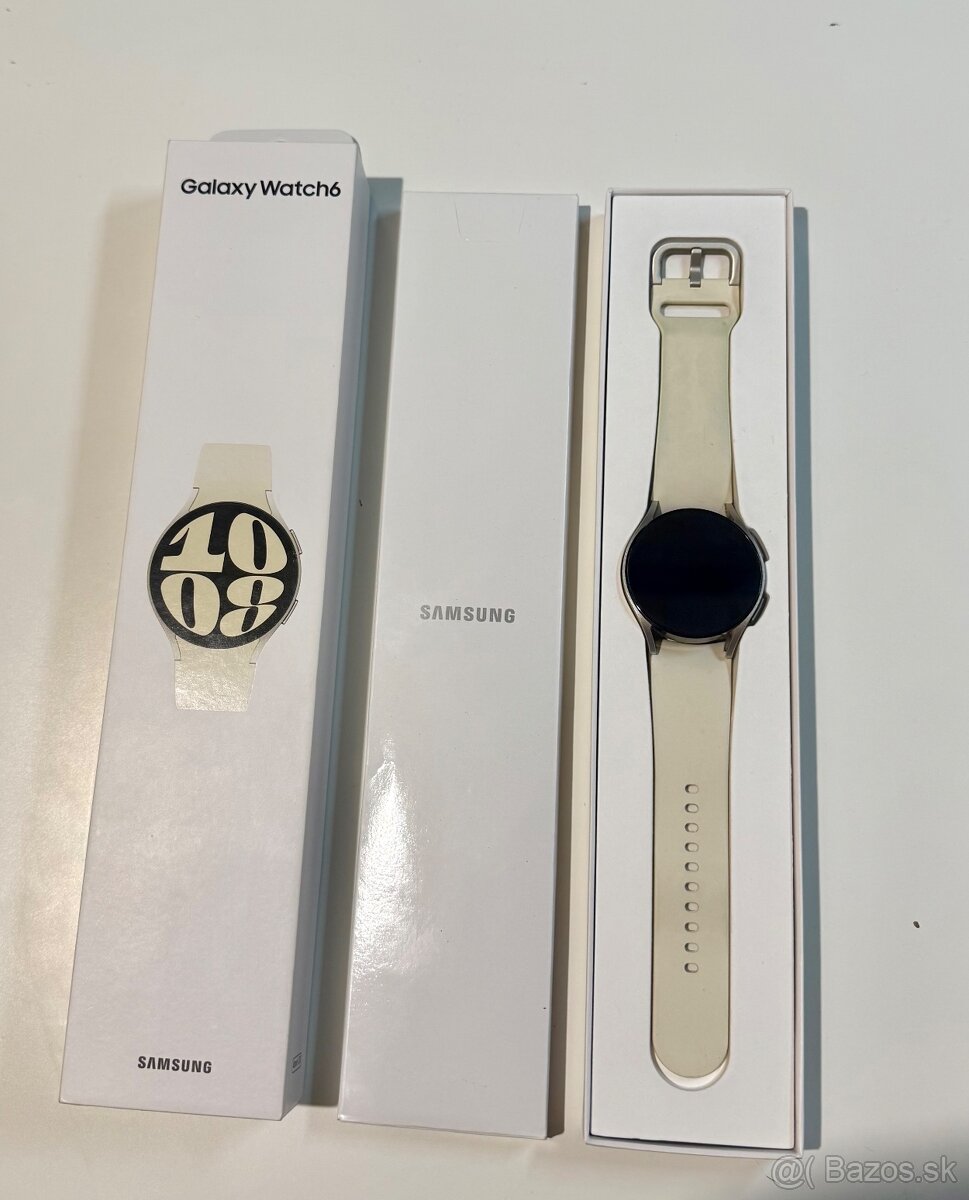Predám Galaxy Watch 6 Gold 40mm