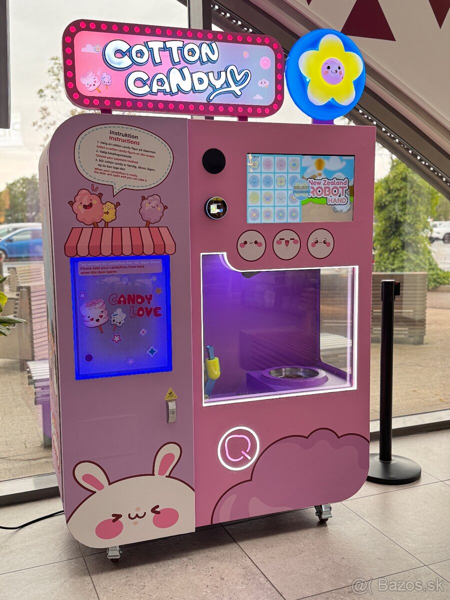 Automat na cukrovú vatu