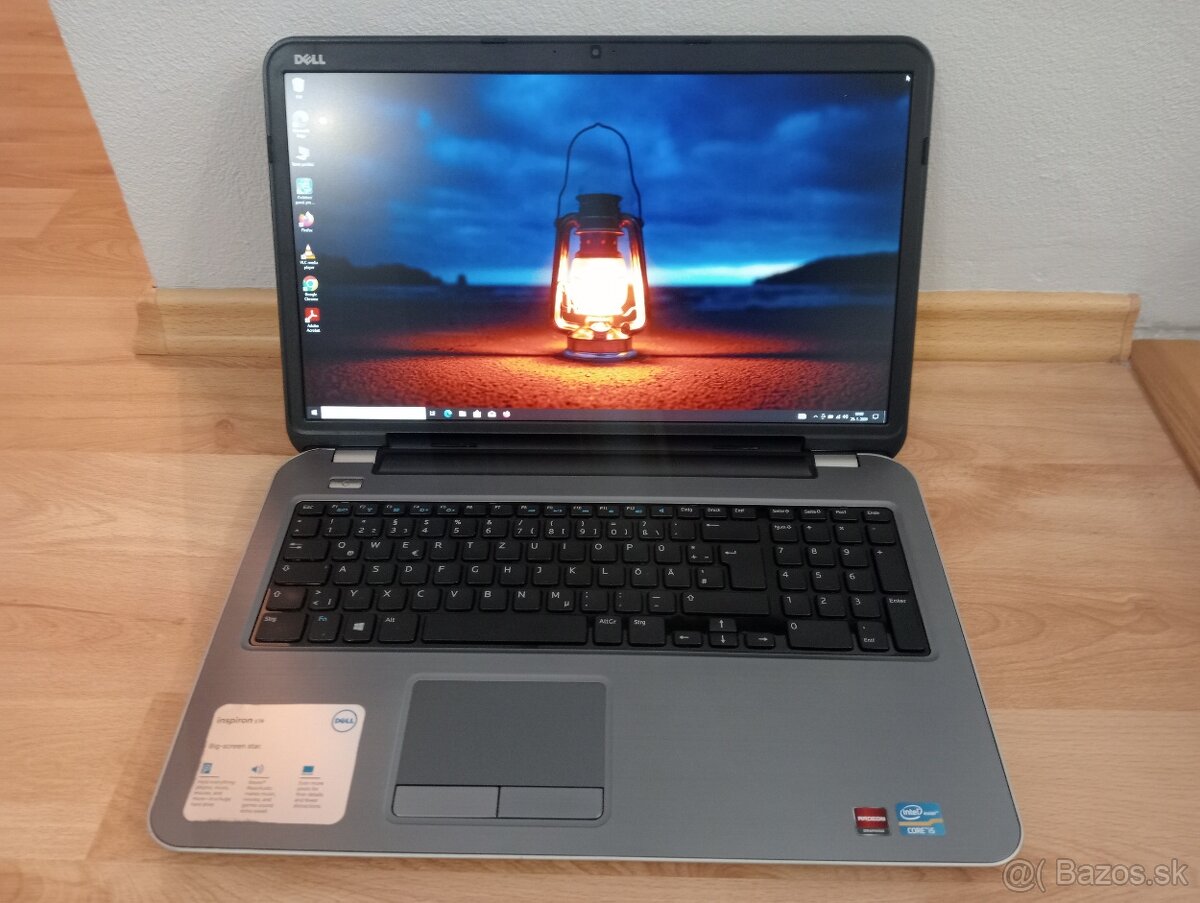 predám notebook Dell Inspiron - Intel core i5 -8gb ram - ssd