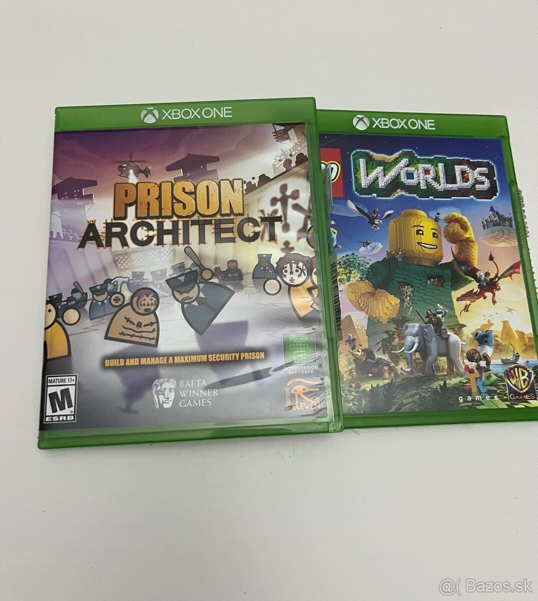 Na predaj: Xbox One hry - Prison Architect & LEGO Worlds