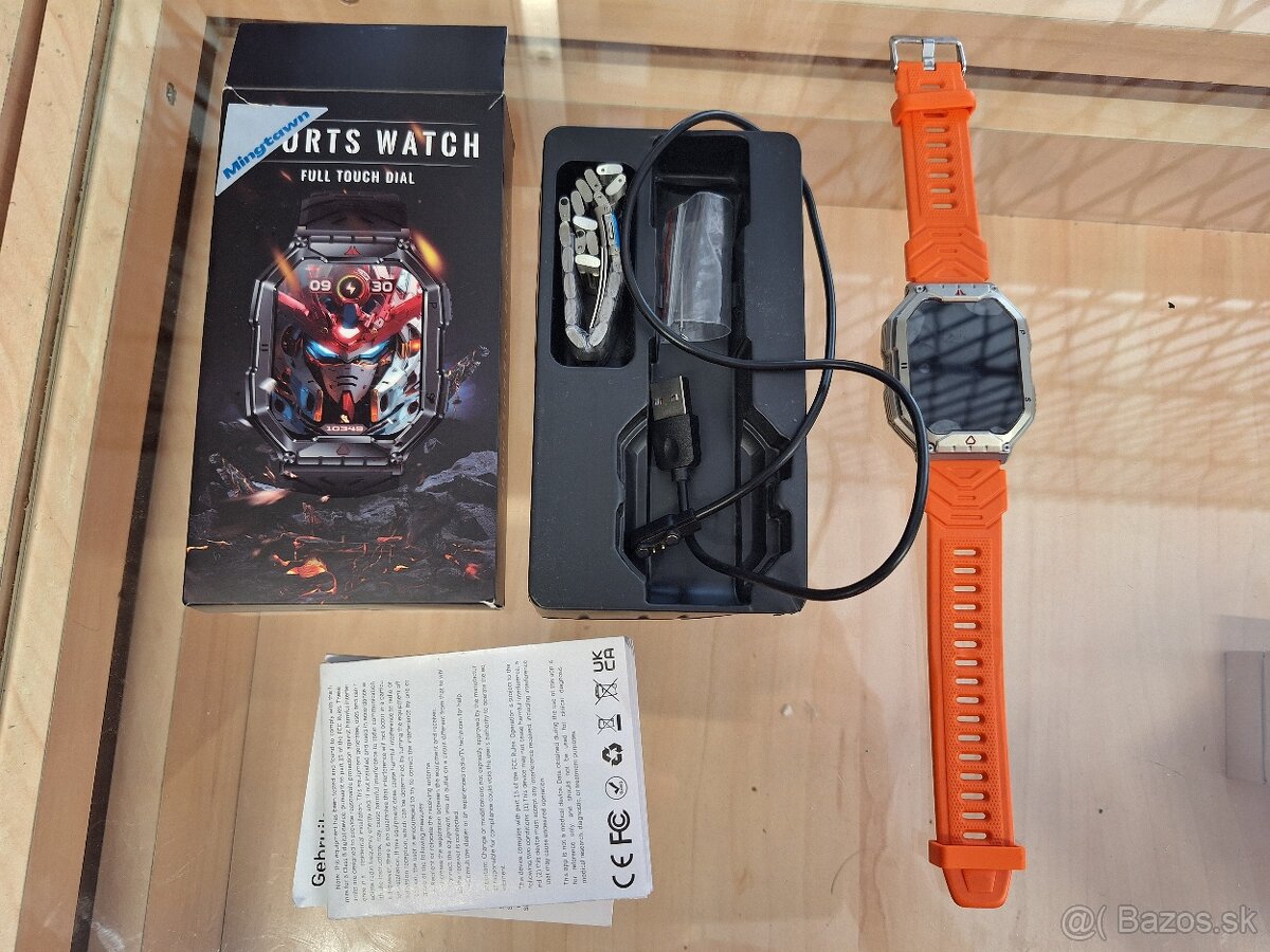 KR82 2,1palcové chytré hodinky