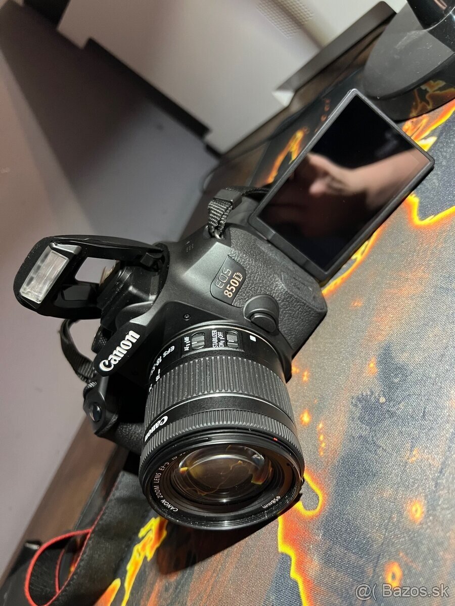 Predám fotoaparat canon eos850D