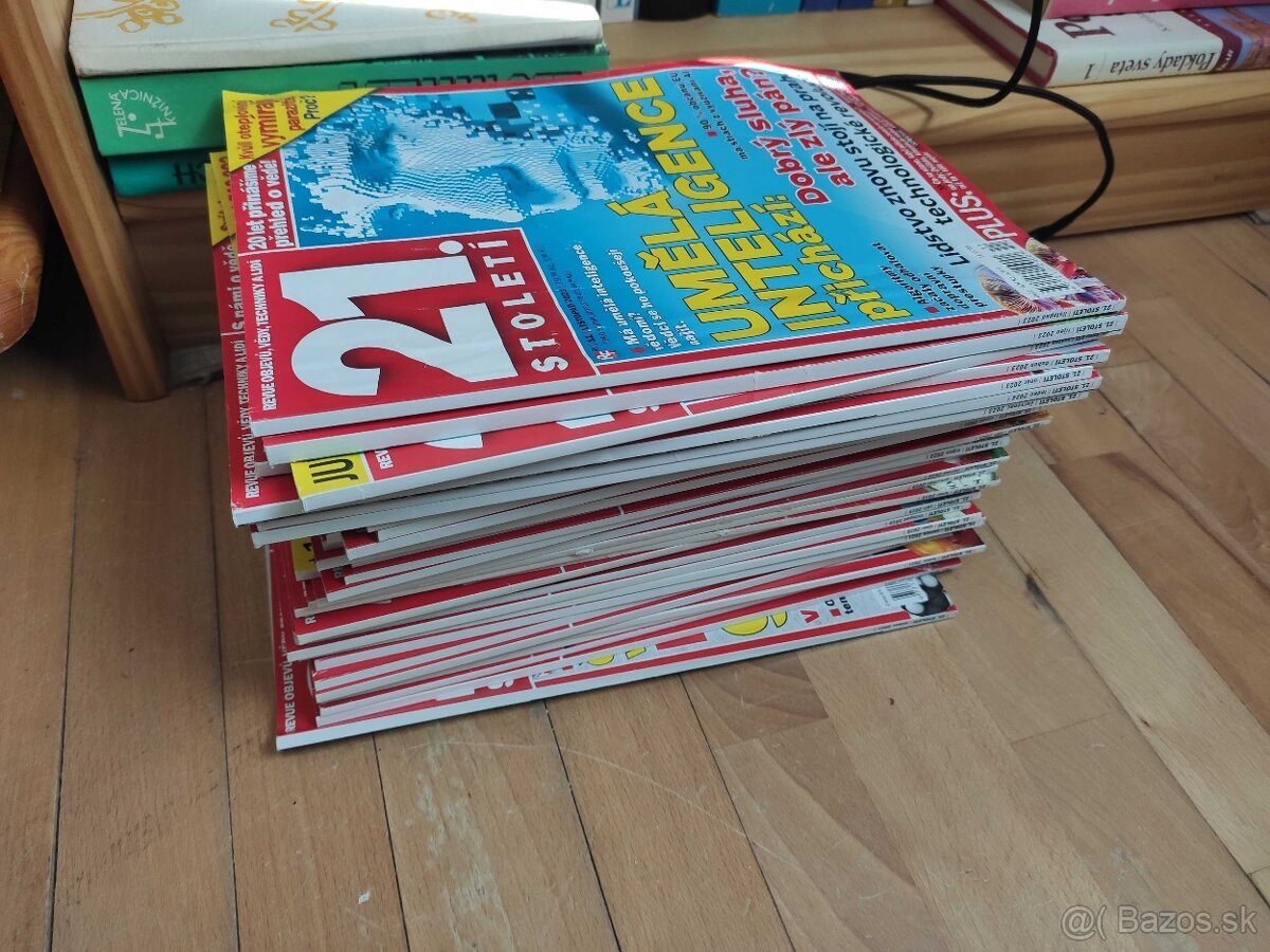 Predám 34ks časopisov 21století (rok 2020-2023)