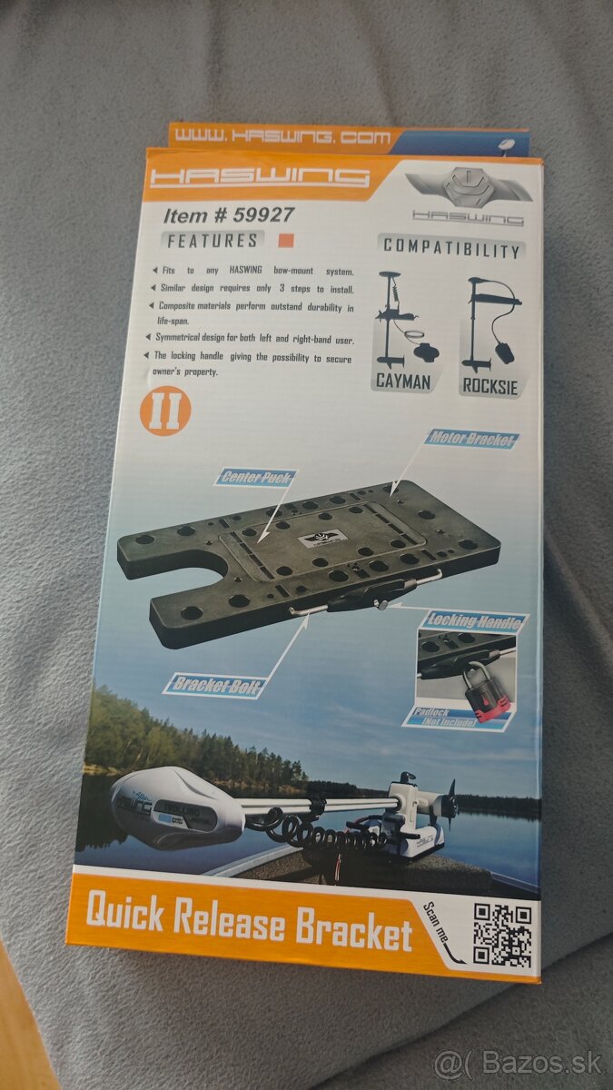 Rýchloupínací držiak HASWING Quick Release Bracket