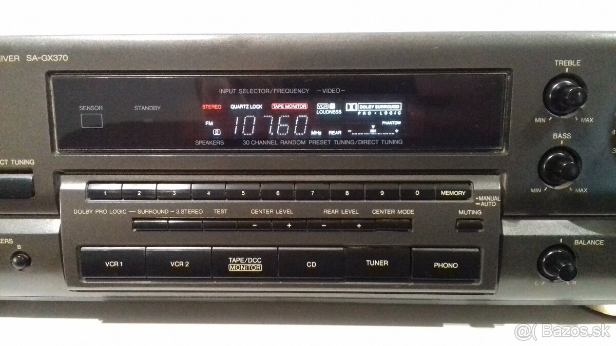 220W Zosilnovac + Tuner = Receiver TECHNICS SA-GX370 = JAPAN
