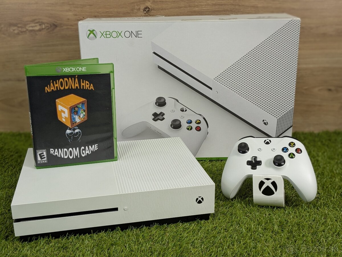 Xbox One S 500GB, 1 ovládač, 1 náhodná hra