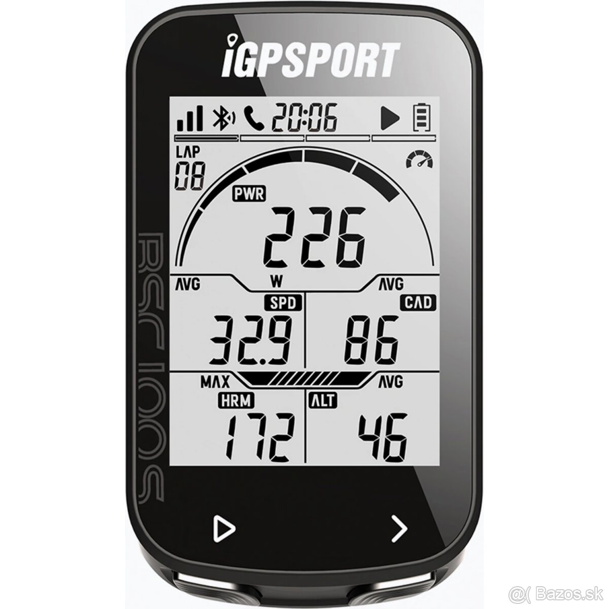 GPS cyklopočítač IGPSport BSC100S