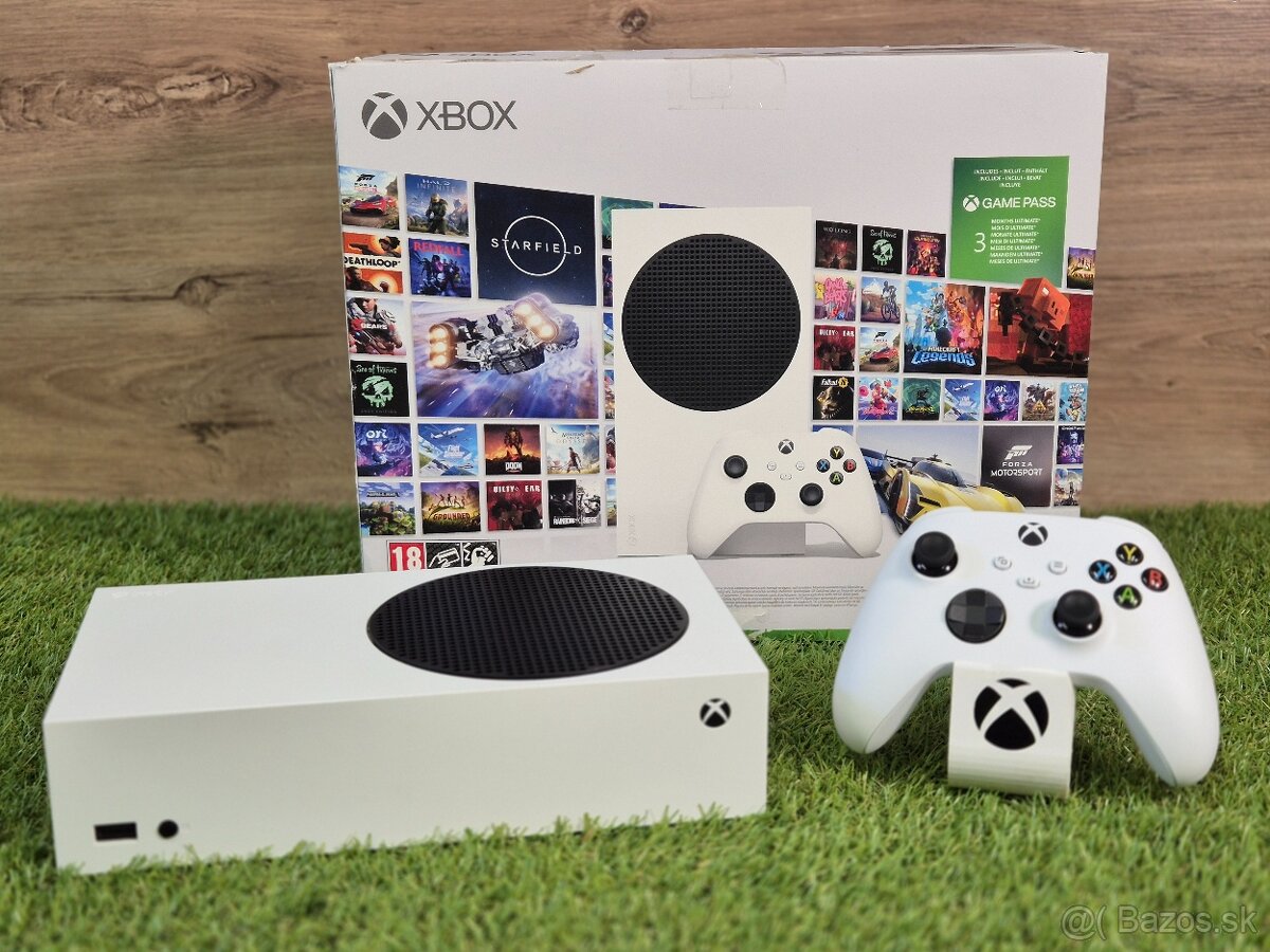 Xbox Series S 512GB, 1 ovládač, + 3 hry