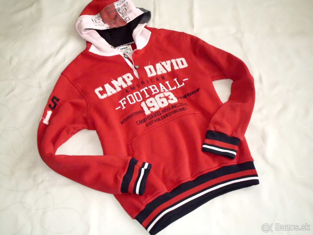 Camp David pánska mikina-bunda L-M
