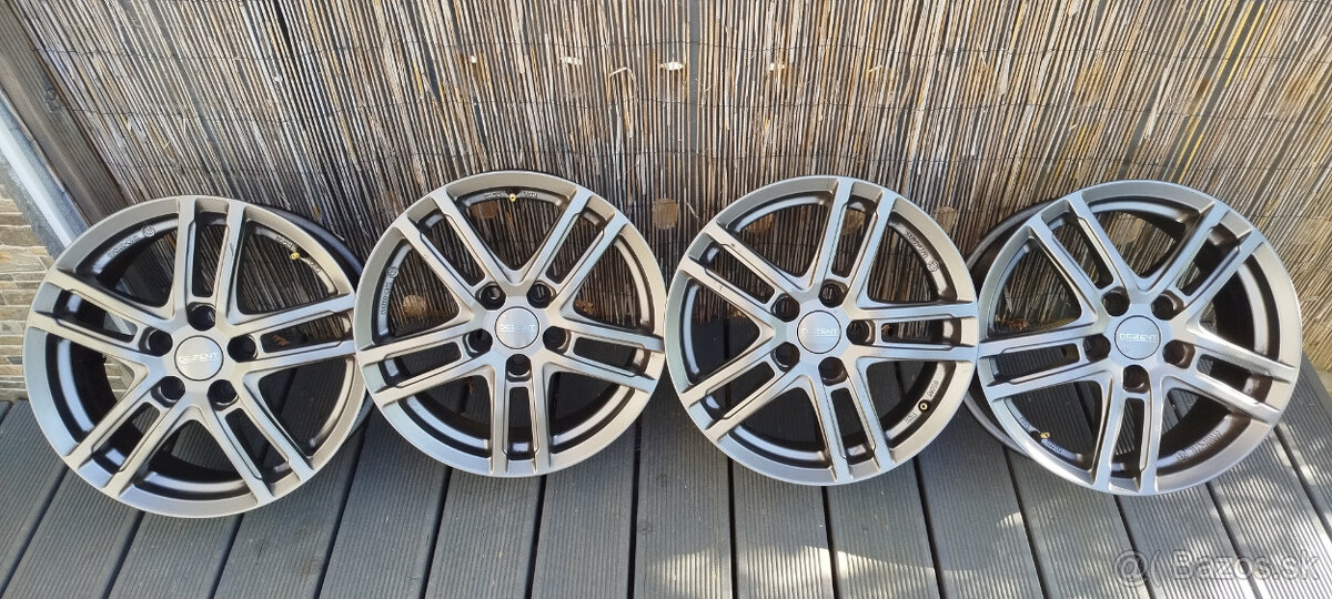 Hlinikové disky graphit Dezent TZ 6,5x16 5x108 ET50