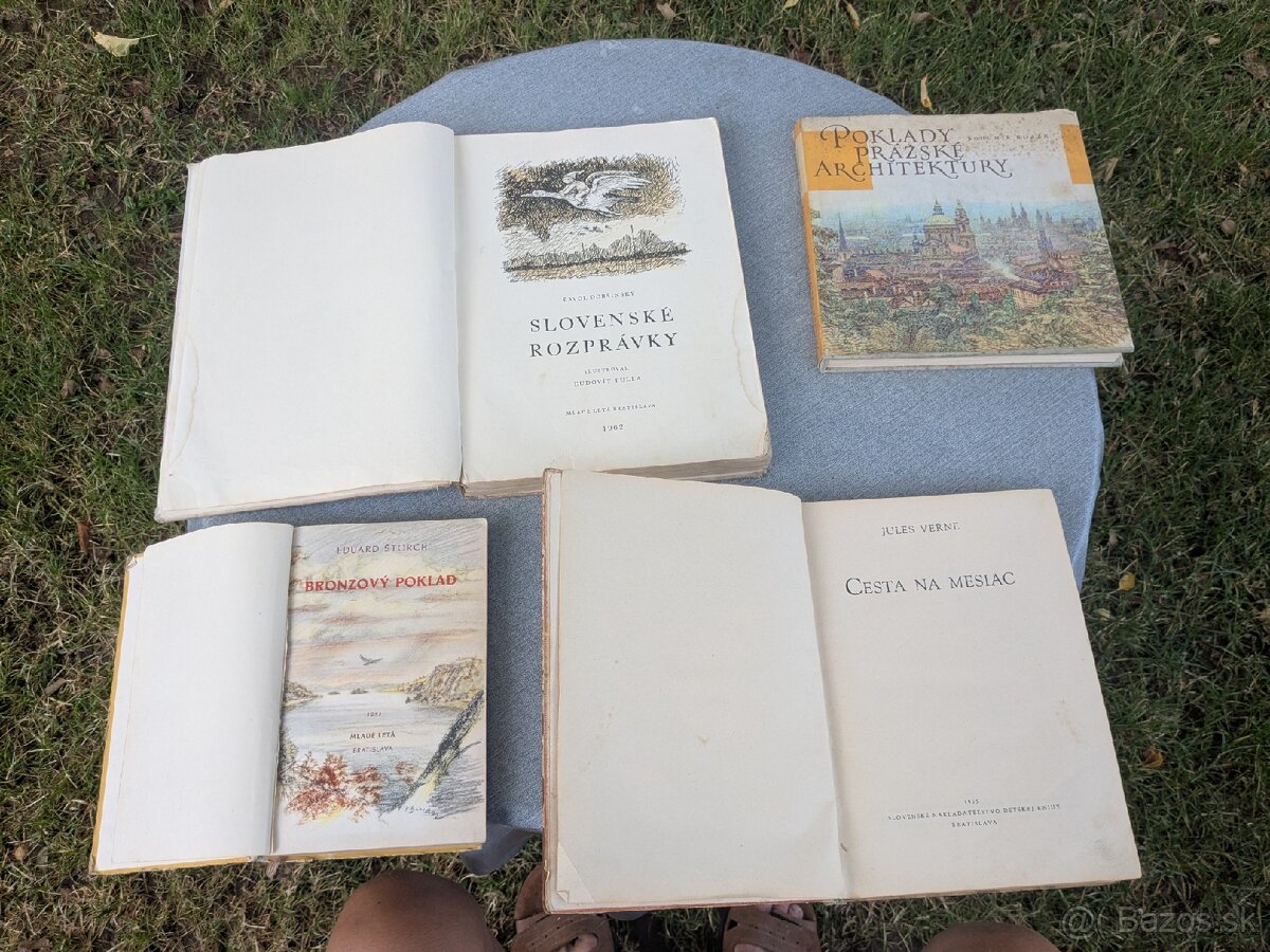 Knihy vzácne Pavol Dobšinský Jules Verne Storch