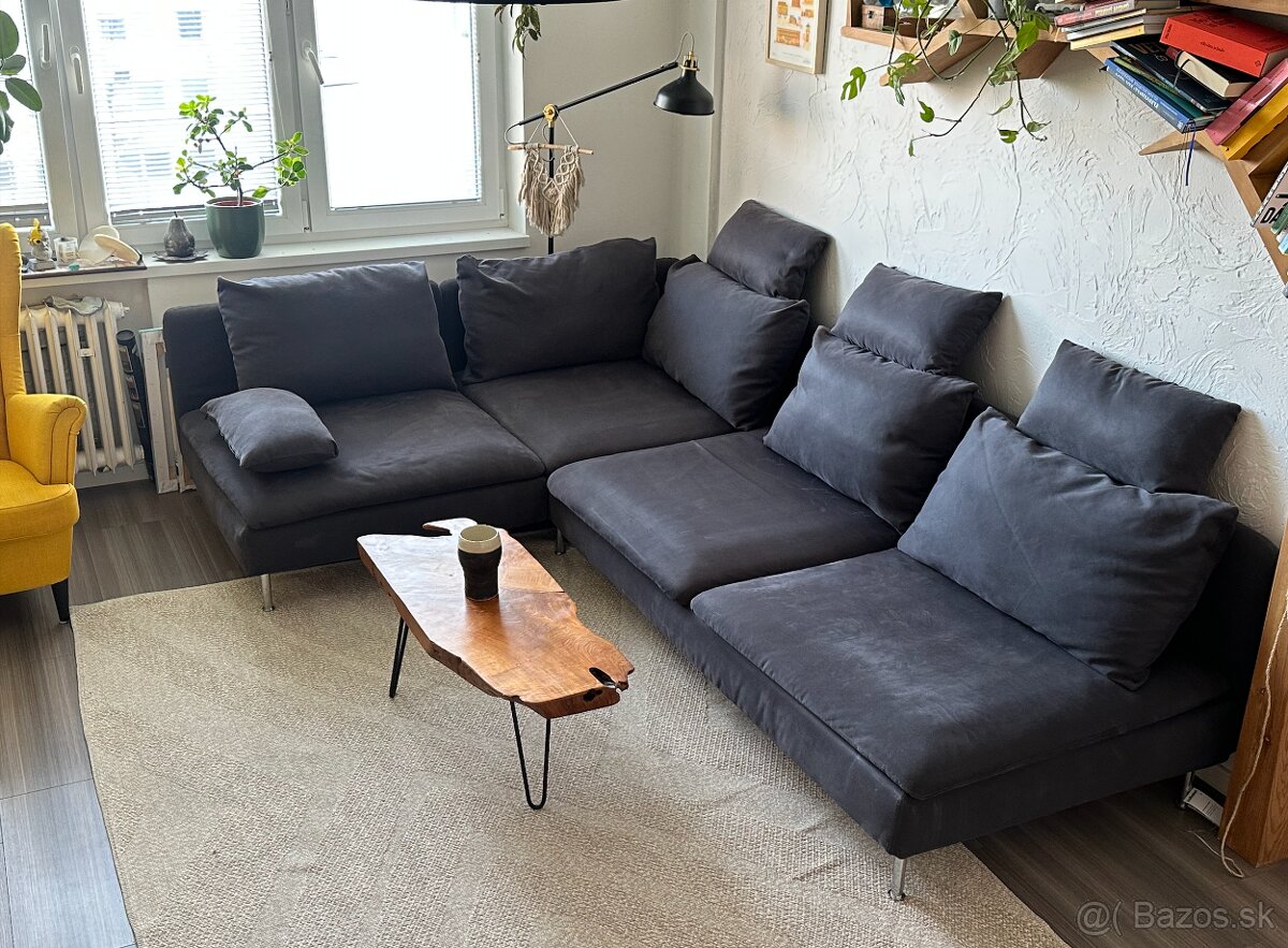 IKEA: SÖDERHAMN 4-miestna rohová pohovka