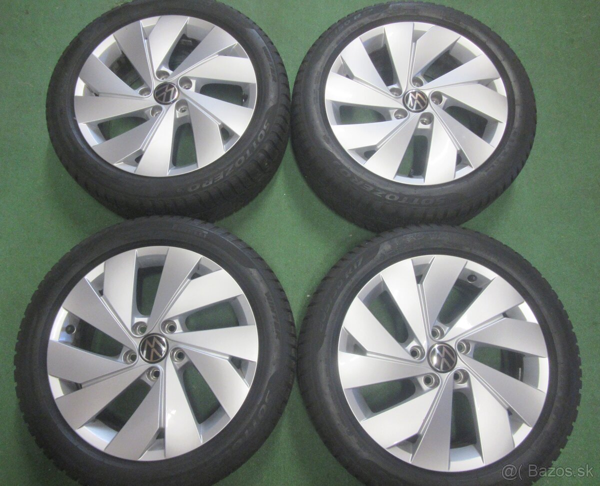 R17 Zimná sada VW GOLF 8 rozteč 5x112 205/50R17 PIRELLI