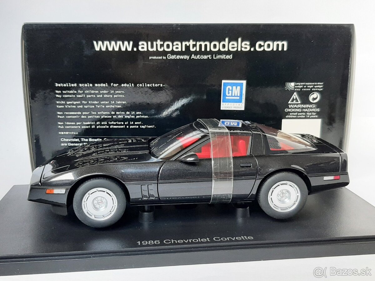 1:18 - Chevrolet Corvette / C4 (1986) - AUTOart - 1:18