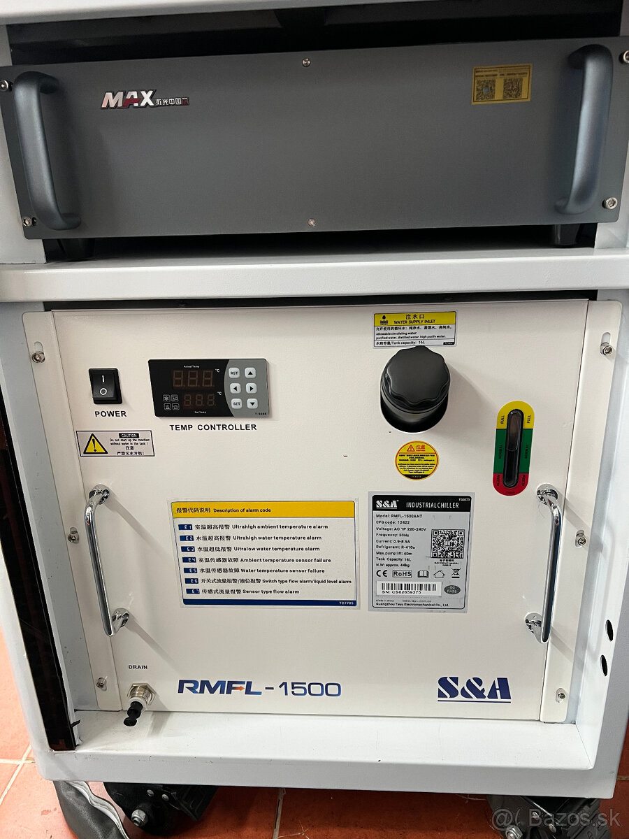 Predám Laserovu Zvaračku 1500W vratane prislušenstva