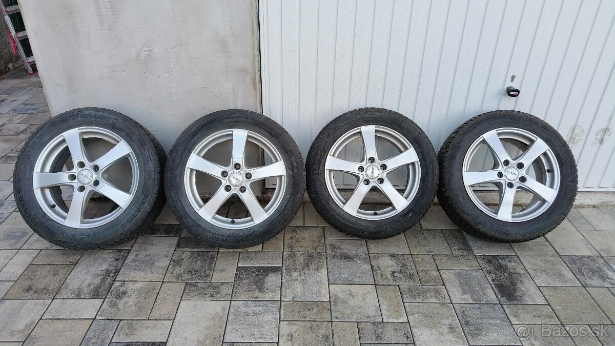 Zimné komplet kolesá 205/60 R16 5x108