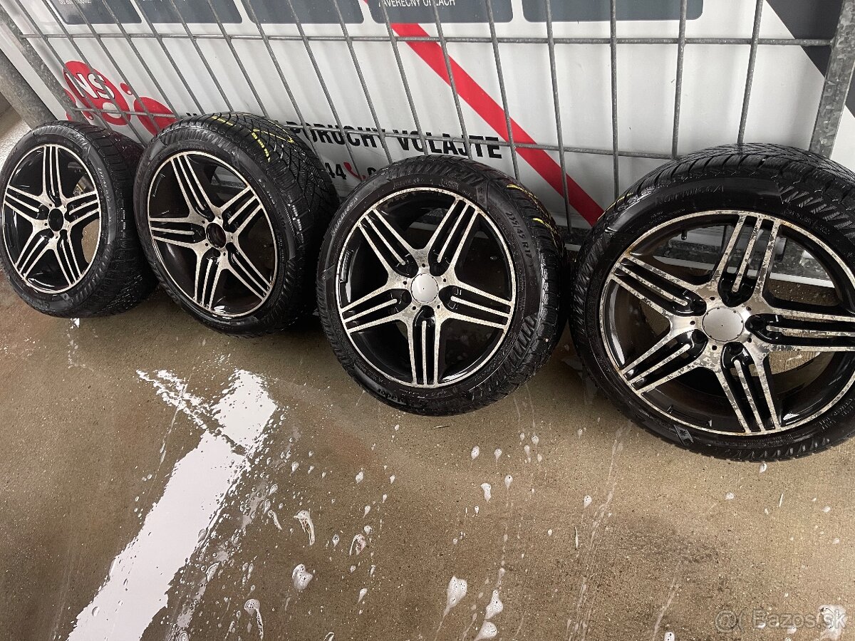 Predám elektróny 5x112 r17, pneumatiky 235/45/17