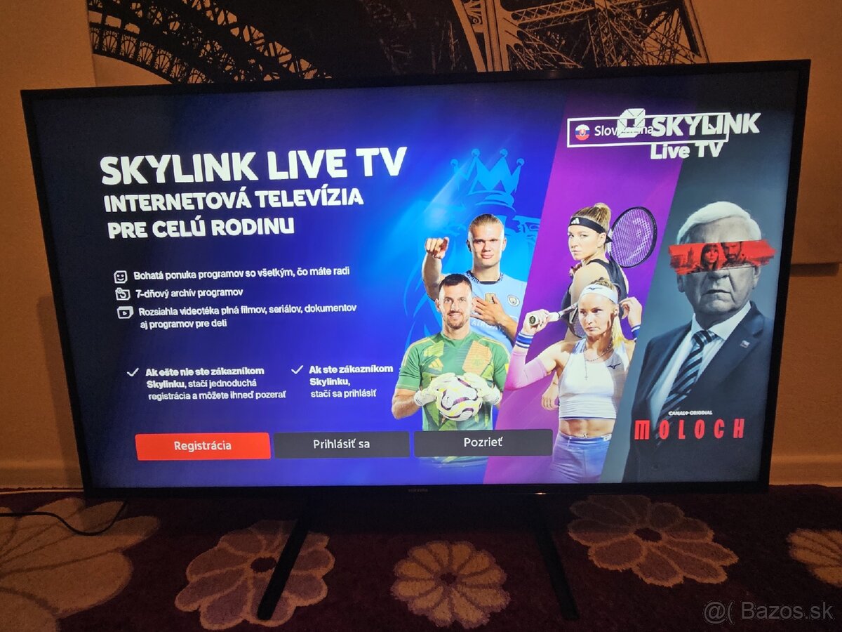 Samsung smart TV 122cm uhlopriečka