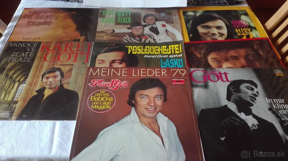 Prodám Karel Gott - 7 ks LP