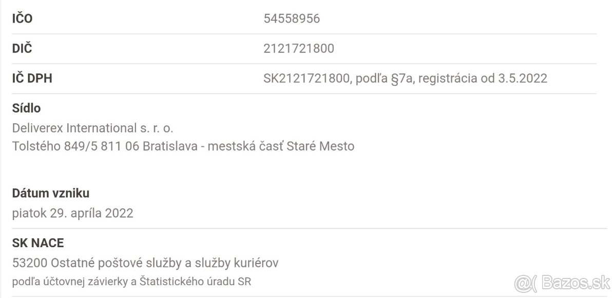 DARUJEM sro sro-čka za prepis