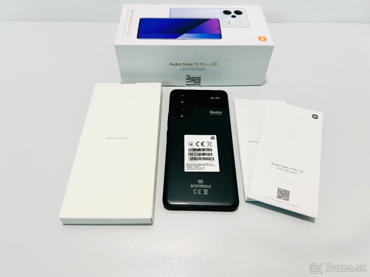 Xiaomi Redmi Note 13 Pro+ 5G – 12GB / 512GB – Midnight Black