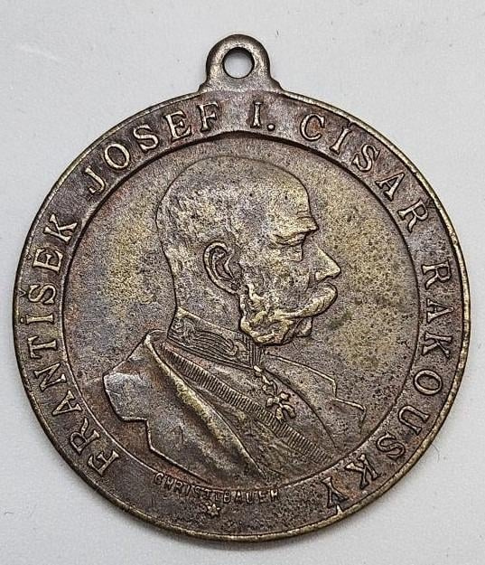 Medaila F.J.I. Rakúsko - Uhorsko - 1901 - Christlbauer