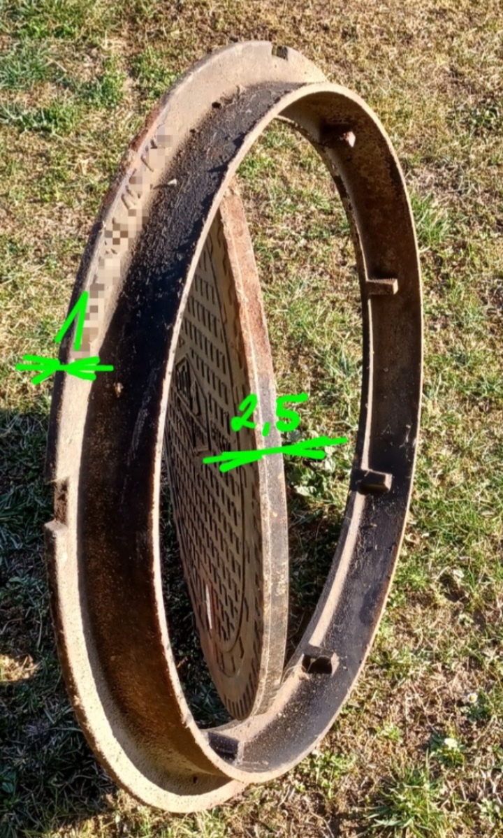 Predám kompletnú kvalitnú liatinovú kanálovú vpusť