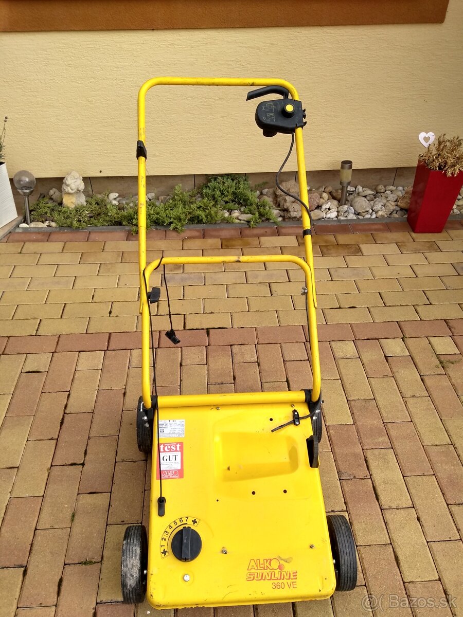 Pdvozok z vertikutatora