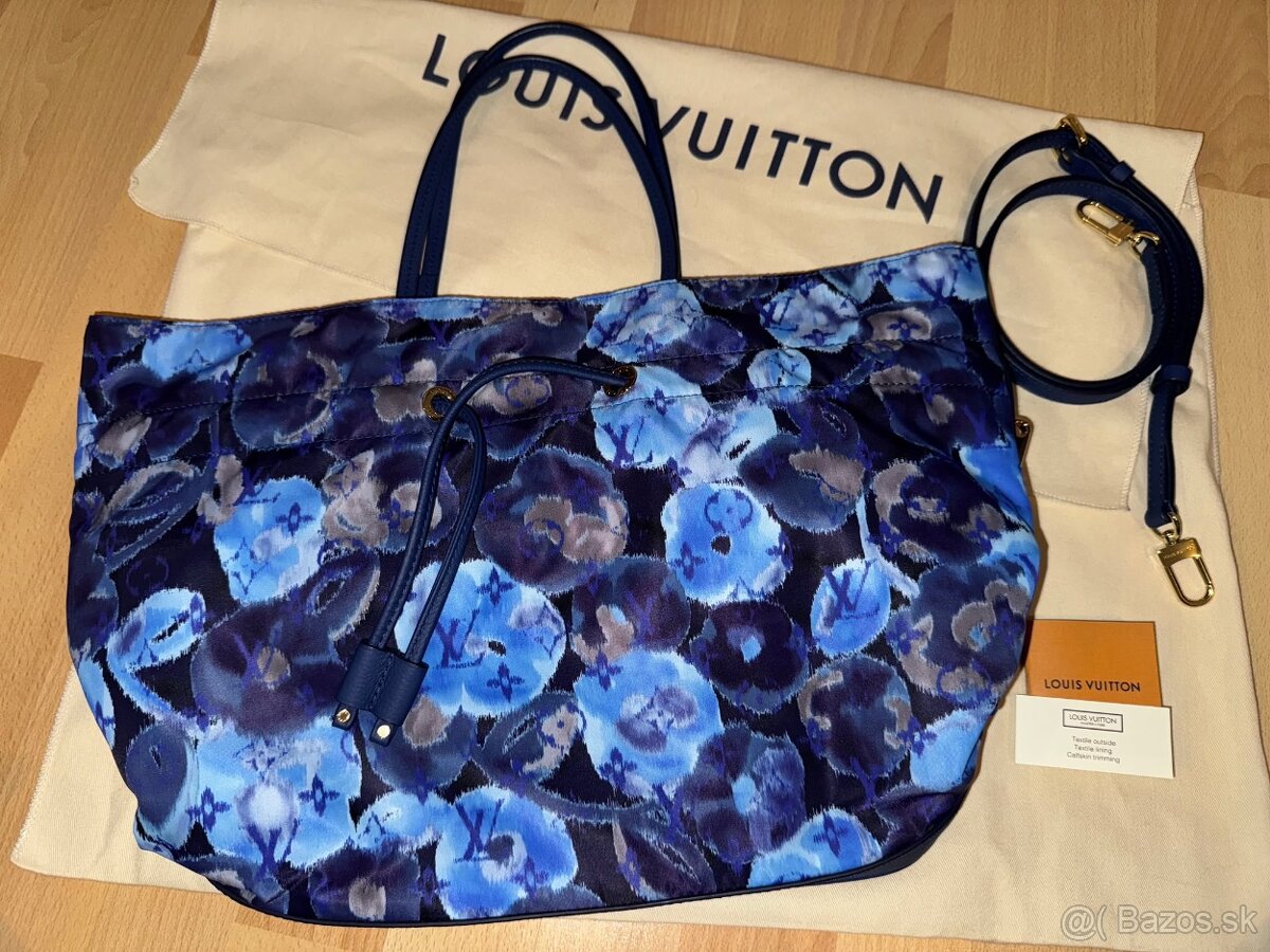 👜 Predám Louis Vuitton Grand Blue Monogram Ikat Noefull MM