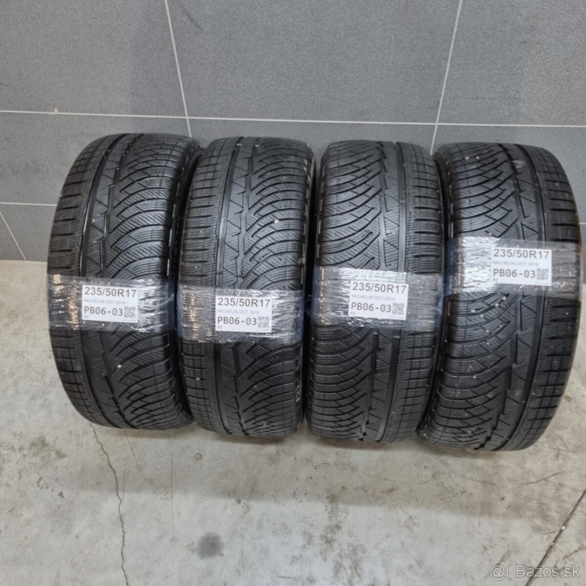 Zimné pneumatiky 235/50 R17 MICHELIN