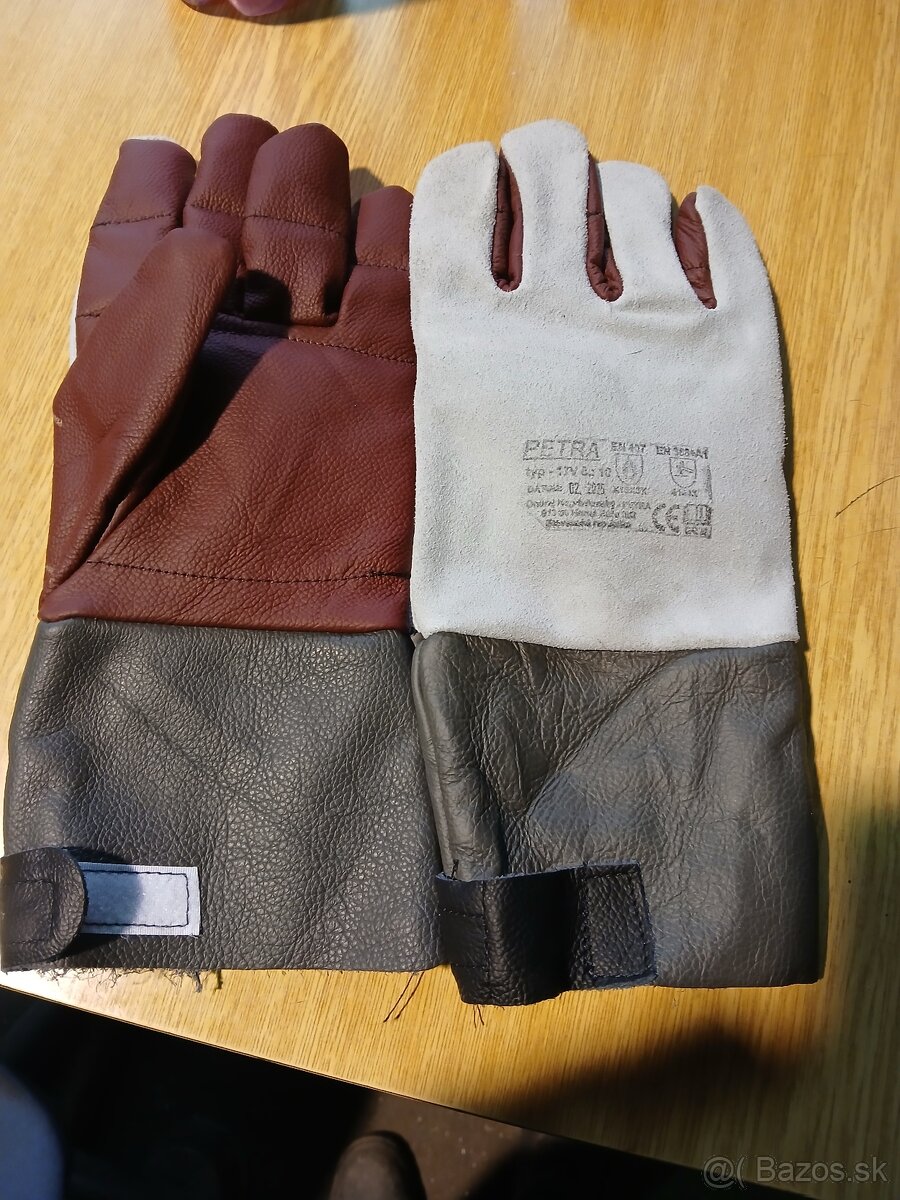 Antivibracne pracovné rukavice