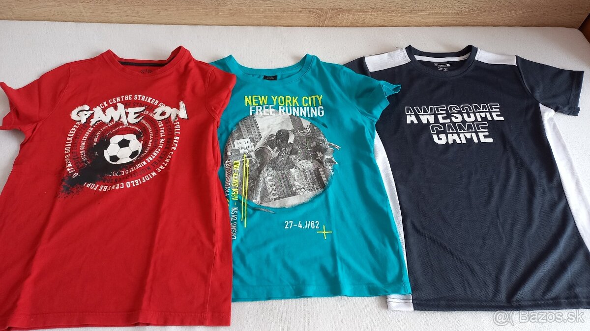 Letný balík oblečenia pre chlapca 146/152