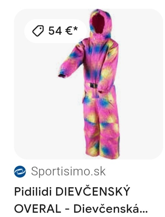 Zimná kombinéza/ overal 128