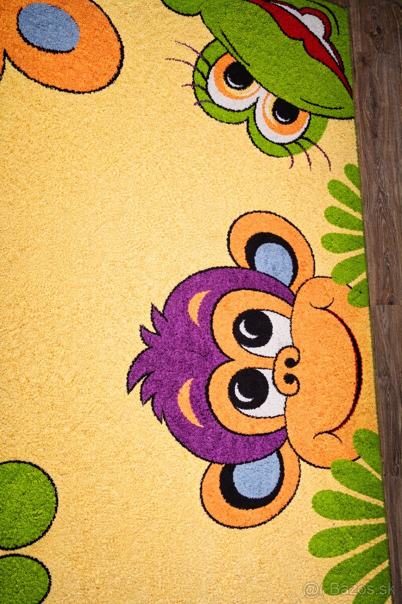 Veselý detský koberec