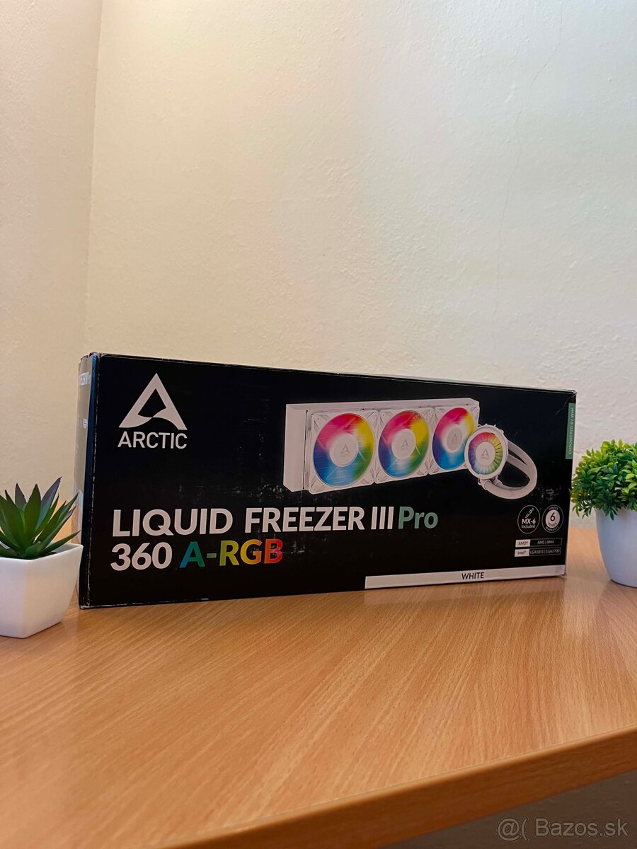 ARCTIC Liquid Freezer III Pro 360 A-RGB White – NOVÝ