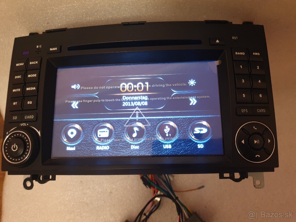 Predam autoradio Mercedes vito,Vw Crafter
